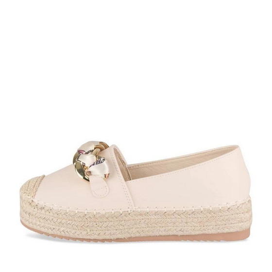 Espadrilles_avec_talon BEIGE Dames
