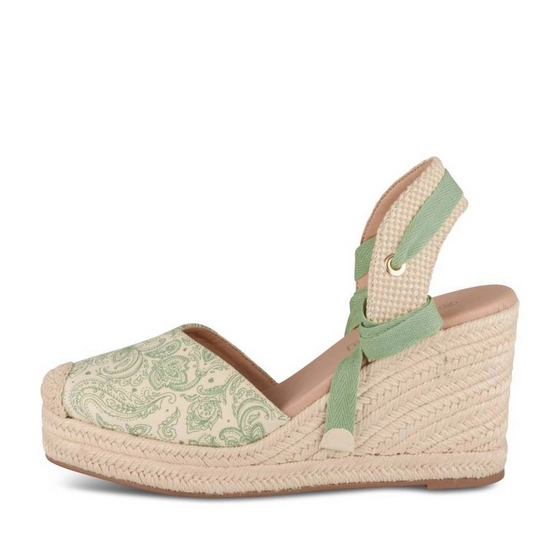 Espadrilles VERT Femme
