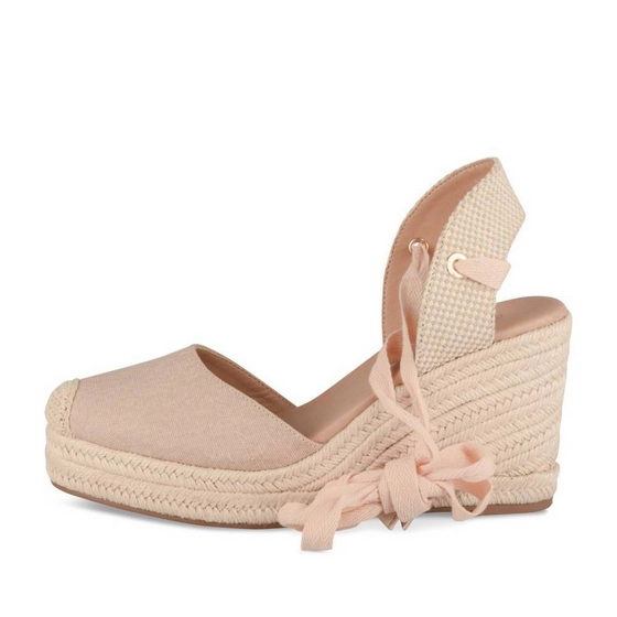 Espadrilles_avec_talon ROZE Dames