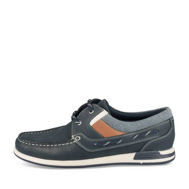 Mocassins NAVY Heren