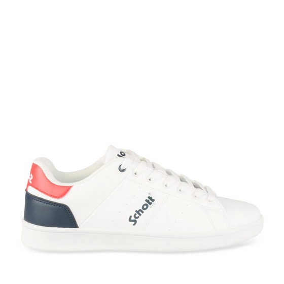 Baskets BLANC/MARINE Homme