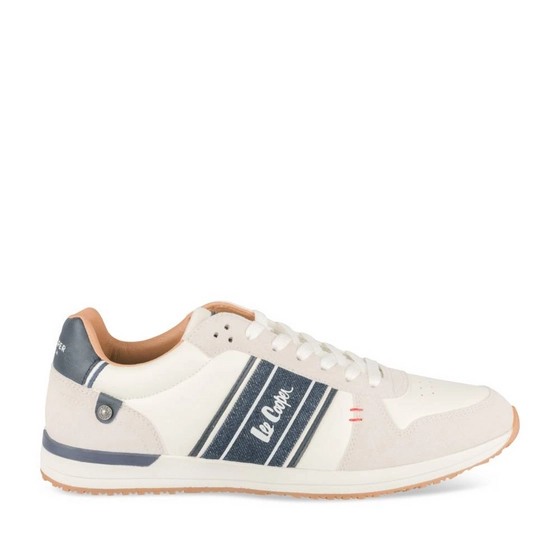 Baskets BLANC/MARINE Homme