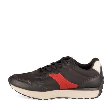 Sneakers ZWART/ROOD Heren