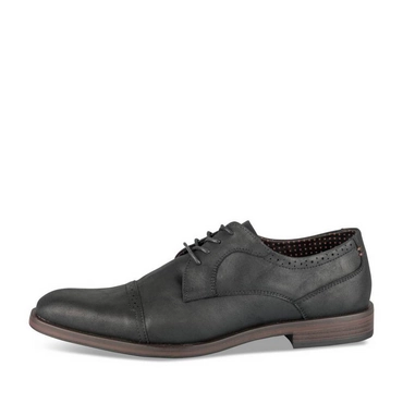 Veterschoenen ZWART Heren