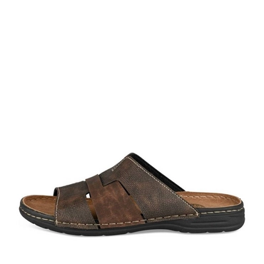Mules MARRON Homme