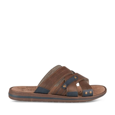 Mules BRUN Homme