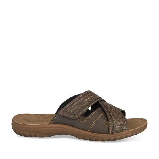 Mules MARRON Homme