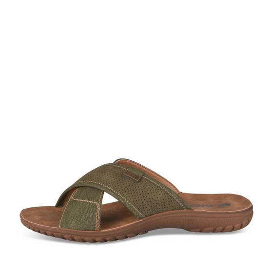 Mules KAKI Homme