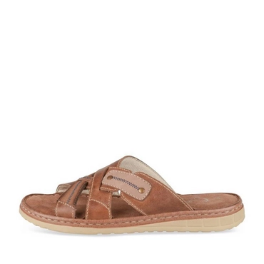 Mules MARRON Homme