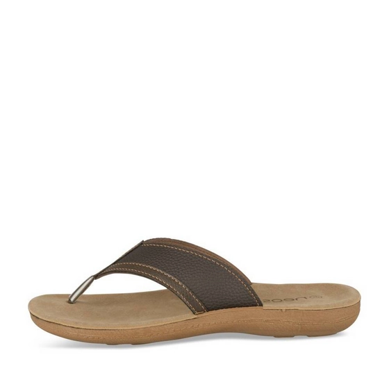 Tongs MARRON Homme