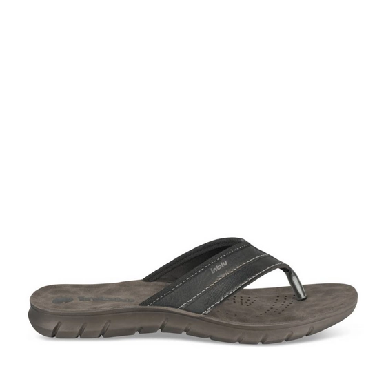 Teenslippers ZWART Heren