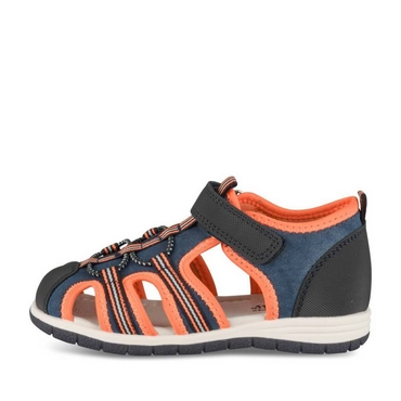 Sandalen NAVY/ORANJE Jongen