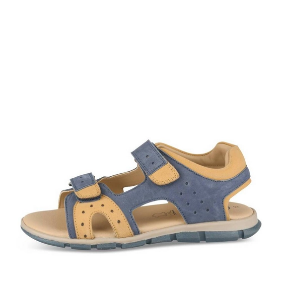 Sandales MARINE/JAUNE Garçon