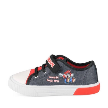 Baskets NOIR/ROUGE Garçon