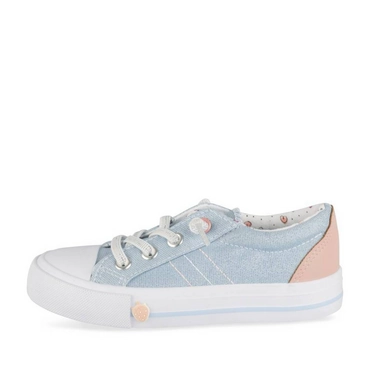 Baskets JEANS/ARGENT Fille