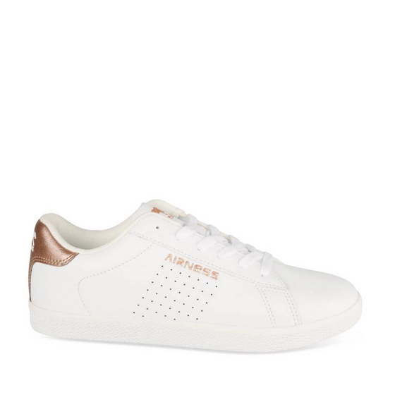 Baskets BLANC/ROSE Femme