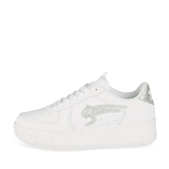 Baskets BLANC/ARGENT Femme