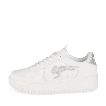 Baskets BLANC/ARGENT Femme