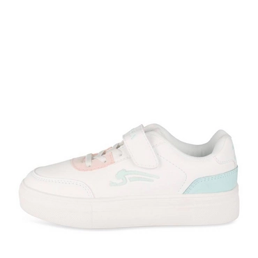 Baskets BLANC/ROSE Fille