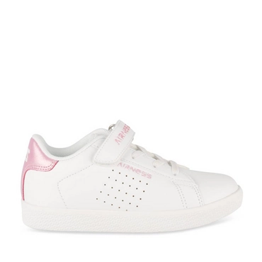 Baskets BLANC/VIOLET Fille