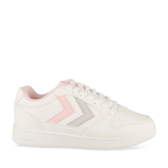 Baskets BLANC/ROSE Femme