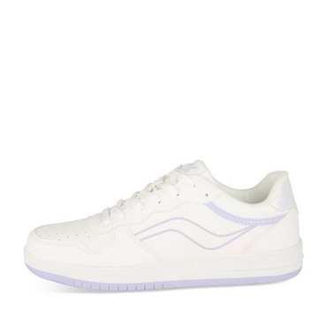 Baskets BLANC/VIOLET Femme