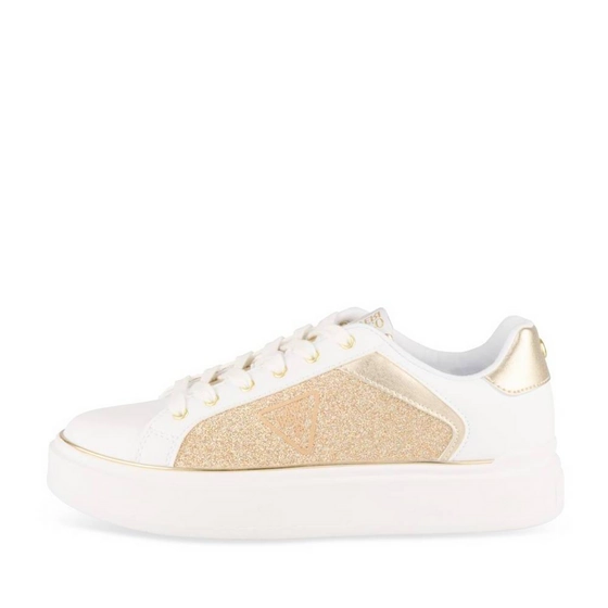 Baskets BLANC/OR Femme