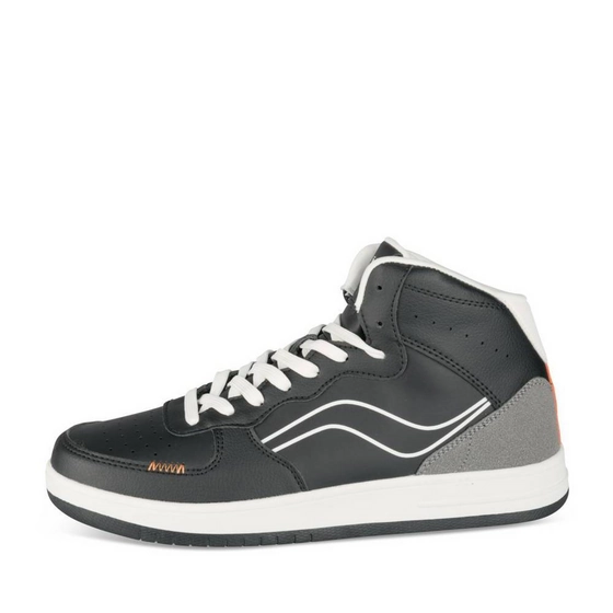 Baskets NOIR/ORANGE Homme