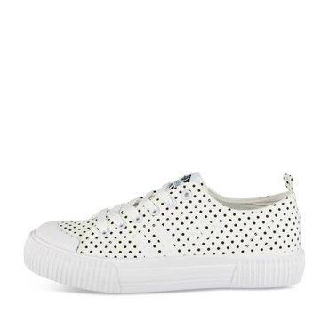 Baskets BLANC/NOIR Femme