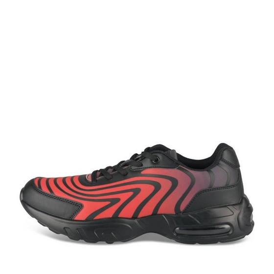 Sneakers ROOD/ZWART Heren
