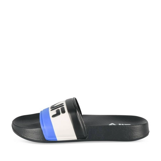 Badslippers ZWART/BLAUW Jongen