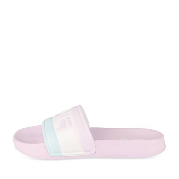 Badslippers VIOLET/WIT Meisjes