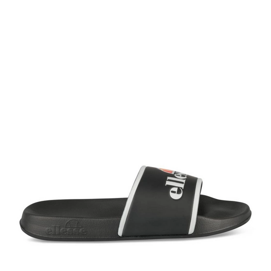 Badslippers ZWART Heren