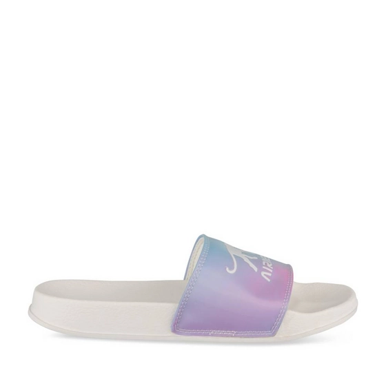 Badslippers_avec_talon VIOLET Dames