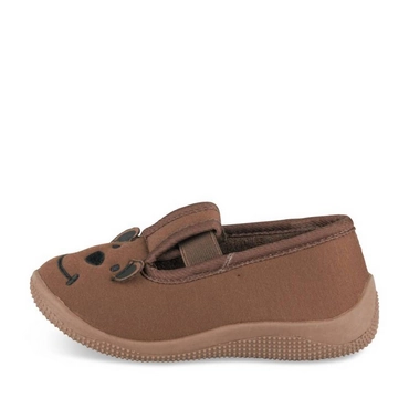 Pantoffels KASTANJEBRUIN Jongen