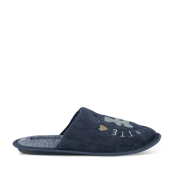 Pantoffels_avec_talon NAVY Dames