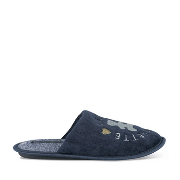 Pantoffels_avec_talon NAVY Dames