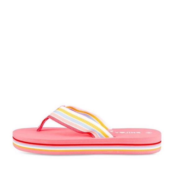 Teenslippers_avec_talon ROZE Dames