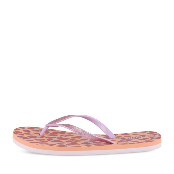 Teenslippers_avec_talon ORANJE Dames