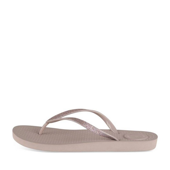 Tongs TAUPE Femme