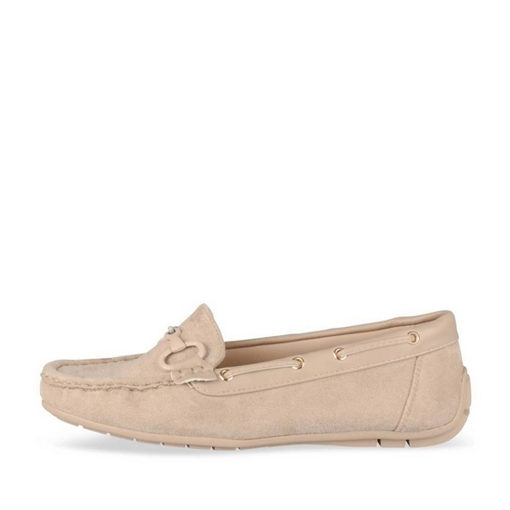 Mocassins_avec_talon BEIGE Dames