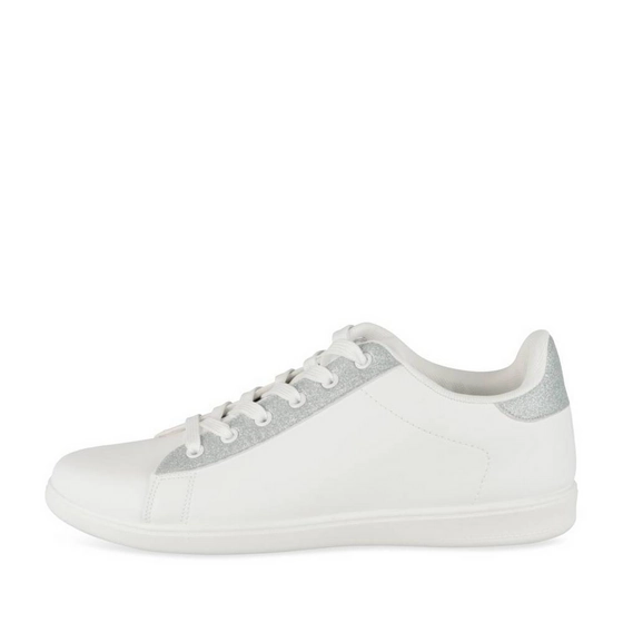 Sneakers WIT/ZILVER Dames