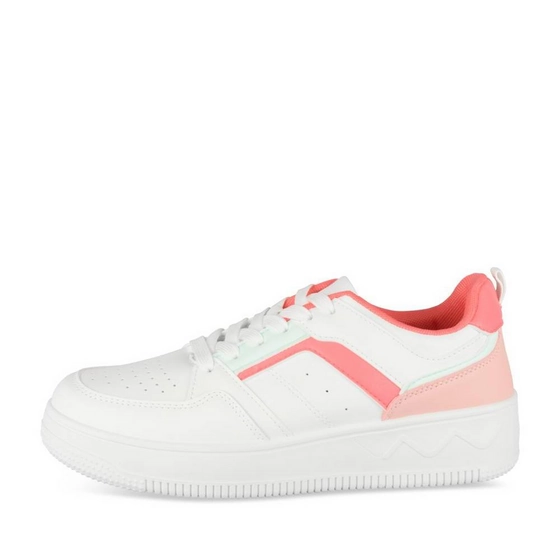 Sneakers WIT/ROZE Dames