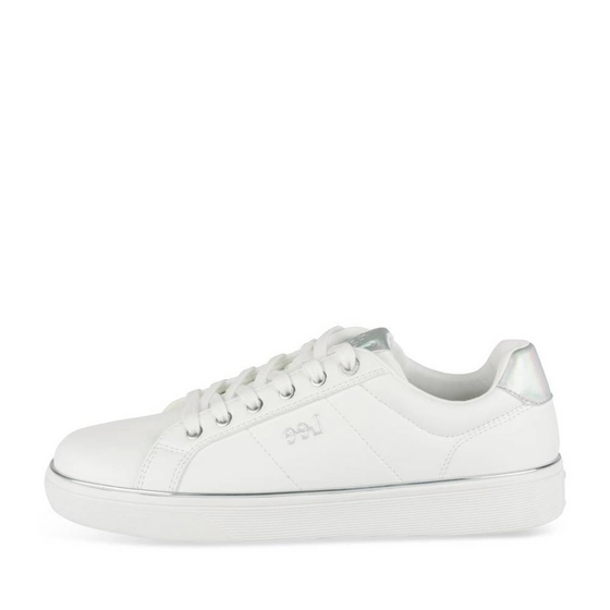 Baskets BLANC/ARGENT Femme