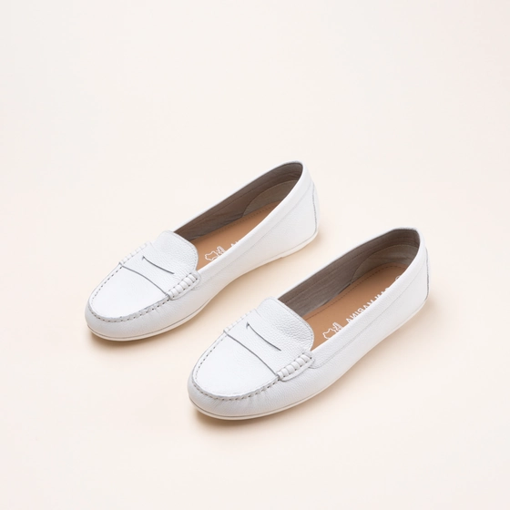 Mocassins BLANC Femme