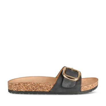 Slippers_avec_talon ZWART Dames