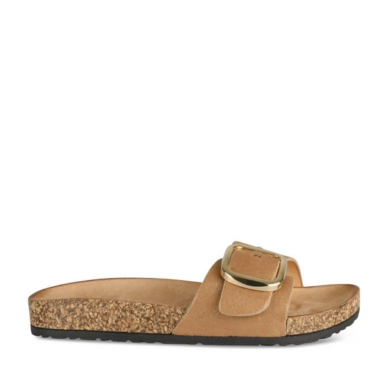 Slippers_avec_talon KASTANJEBRUIN Dames