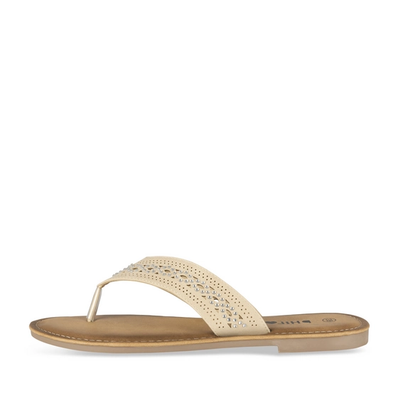 Tongs BEIGE Femme