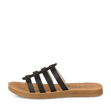 Slippers_avec_talon ZWART Dames