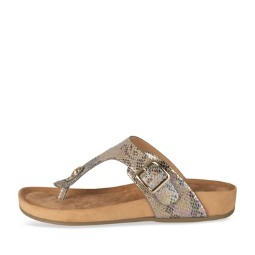 Teenslippers_avec_talon BEIGE Dames